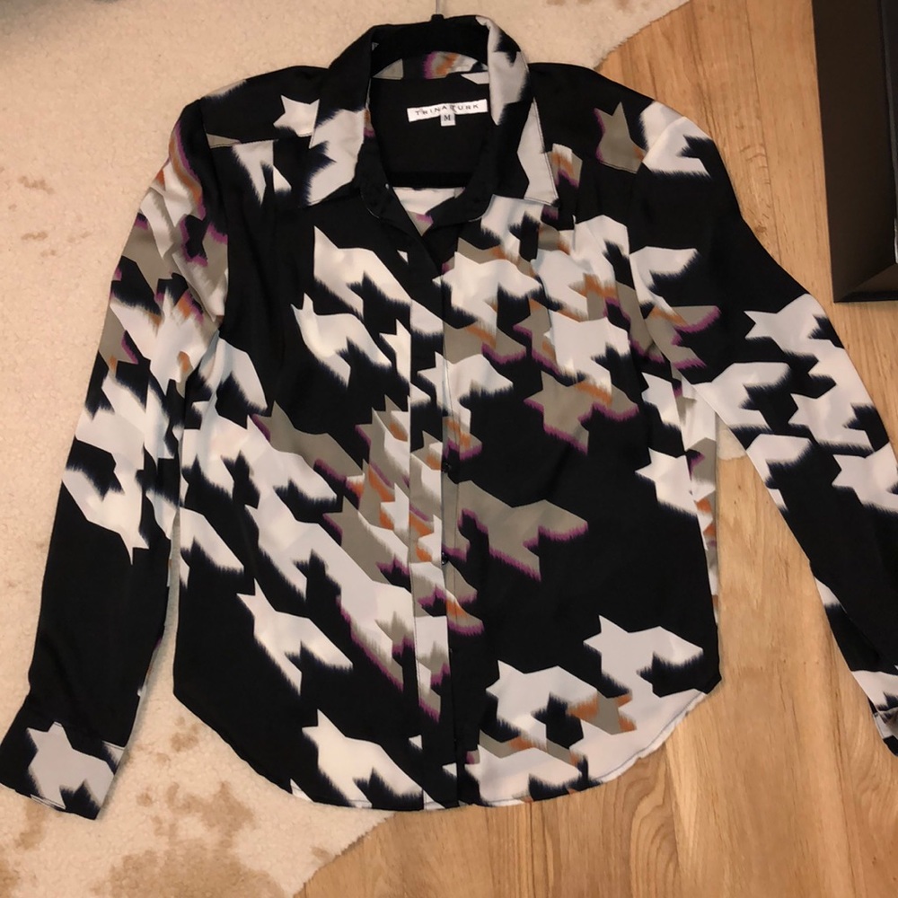 Trina Turk | Silk Button Down